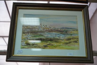 Ecole moderne, Le Mont St Michel, hst portant...