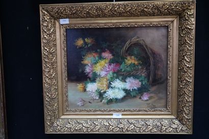 WALTER (XXe), Nature morte au bouquet de...