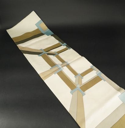 Hermès Paris : Foulard en soie modèle « Brandebourg...