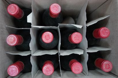 Dix bouteilles Château Malartic Lagravière...