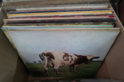 Lot de vinyles, Pink Floyd, Presley, Simon...