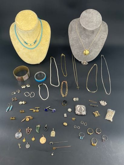 Lot de bijoux fantaisie (1 sachet).