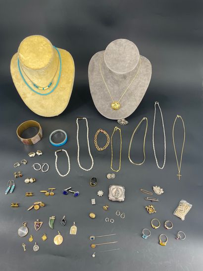 Lot de bijoux fantaisie (1 sachet).