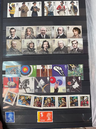 38 Albums Commonwealth dont GB, Canada, Royaume-Uni,...