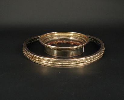 Montures en argent, poids : 116,7 gramme...