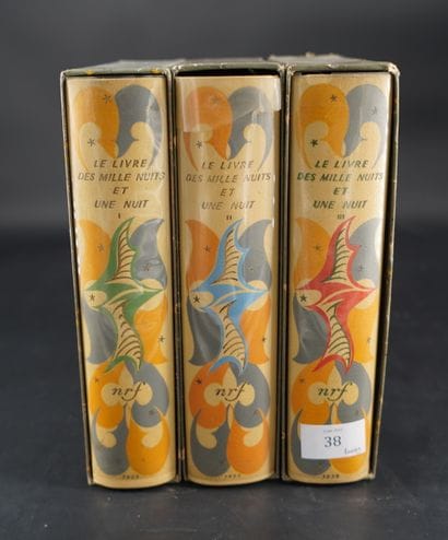 Le livre des mille nuits et une nuit, 3 volumes,...