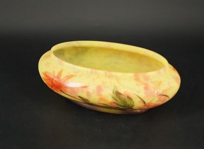 LORRAIN, jardinière en verre multicouches,...