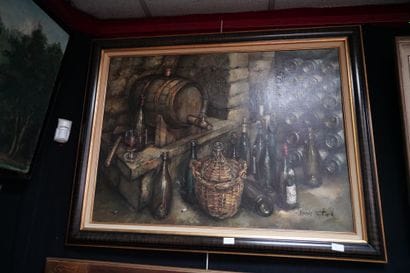 Jean-Marie COUILLARD (1926-1989), La cave,...