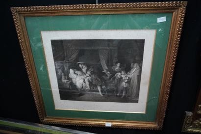 Réunion de 3 gravures : chef d'œuvre de la...