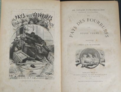 Jules Verne, voyages extraordinaires, Collection...