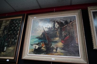 Jean AMIOT (né en 1920), chantier de Lorient,...