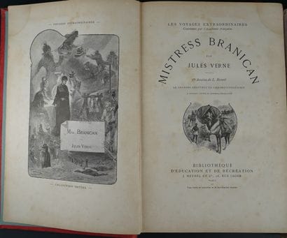 Jules Verne, voyages extraordinaires, Collection...