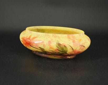 LORRAIN, jardinière en verre multicouches,...