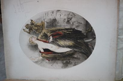 Réunion de lithographie, sujets divers dont...