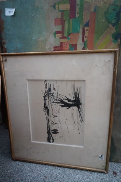 Réunion d'huiles sur toile et panneaux :...