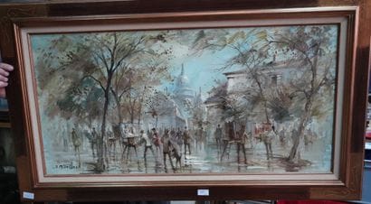 Jean-Marie COUILLARD (1926-1989), Montmartre,...