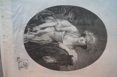 Réunion de lithographie, sujets divers dont...