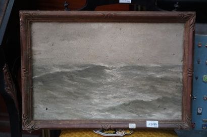 Ecoles du début du XXe siècle, La mer, huile...