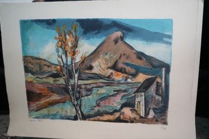 ROLF. Quatre lithographies, deux à sujet...