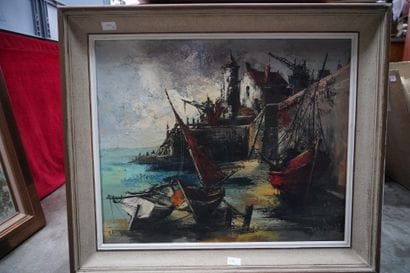 Jean AMIOT (né en 1920), chantier de Lorient,...