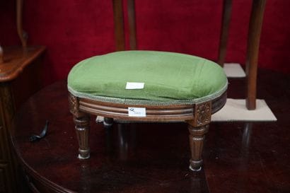 Lot de mobiliers courants : chaises paillées,...