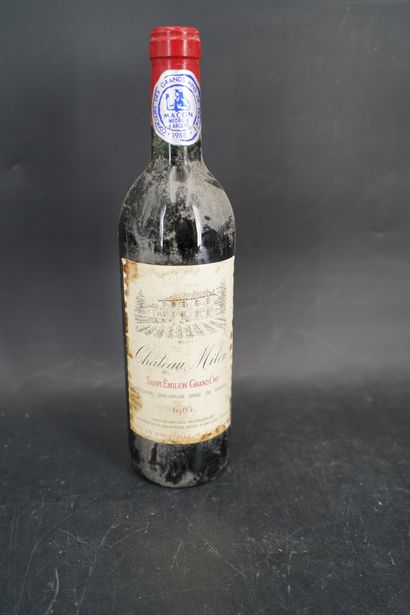9 bouteilles, Château Milon, Saint Emilion...