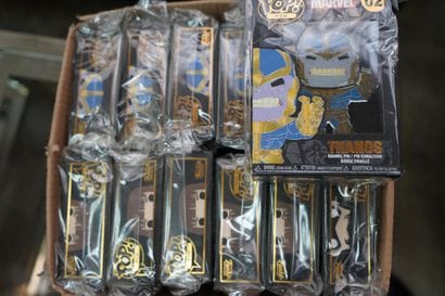POP PIN, divers, un carton.