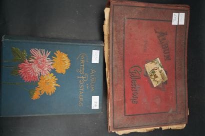 Album de cartes postales : villégiature,...