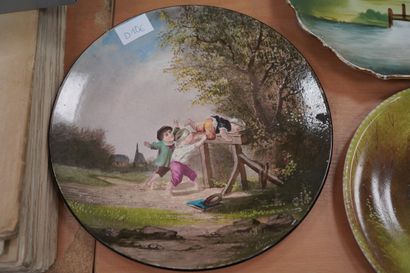 Réunion de céramiques décoratives comprenant...