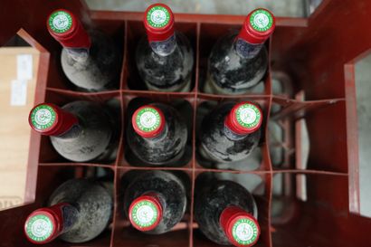 9 bouteilles, Château Milon, Saint Emilion...