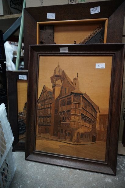 Louis THIAM (1914-1977) et STRAUB, Vues d'Alsace,...