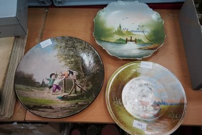 Réunion de céramiques décoratives comprenant...