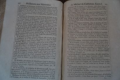 Les mémoires de Messire Michel de Castelnav,...