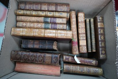 Réunion de volumes reliés du XIXe et du XVIIIe...