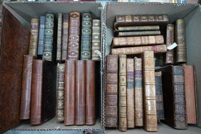 Réunion de volumes reliés du XIXe et du XVIIIe...