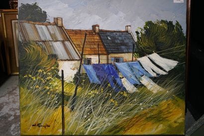 Jacques GOUPIL (1934-2021), 'Le linge