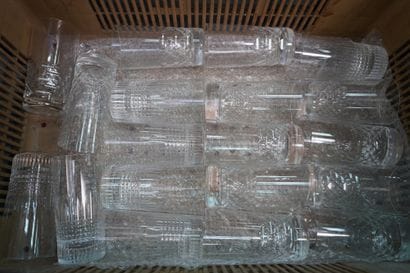 BACCARAT, ensemble de verres à orangeade...