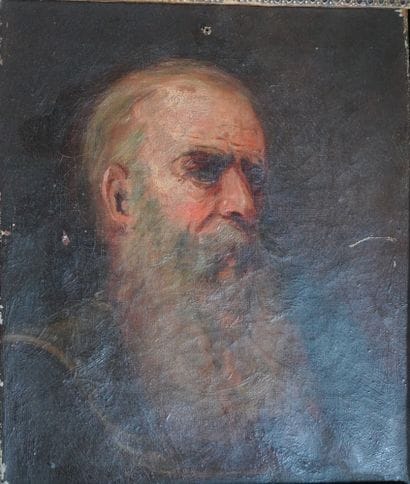 ECOLE DU XIXe, dans le goût du XVIIe, Portrait...