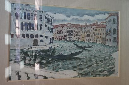 MICHEL TERRASSE (1928-2002), Vue de Venise,...