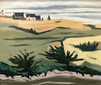 RAYMOND PARGAMIN (1915 - 2010) 

Saint-Pierre...
