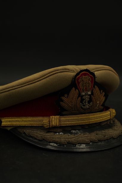 Inde, casquette d'Amiral des Indes.