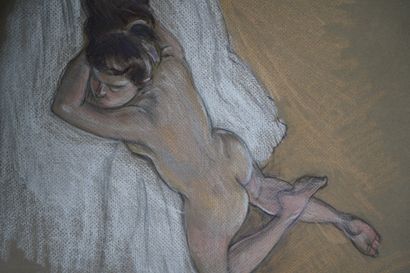 RAYMOND PARGAMIN (1915 - 2010). Nu féminin...