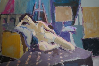 RAYMOND PARGAMIN (1915 - 2010) 

Nu féminin...