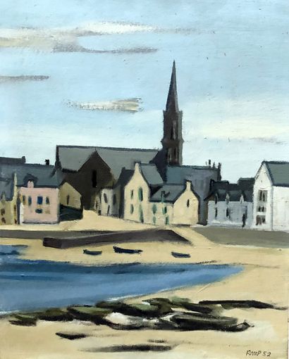 RAYMOND PARGAMIN (1915 - 2010) 

Saint-Pierre...
