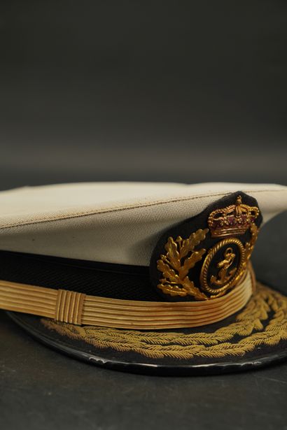 Espagne, casquette d'Amiral de la marine...