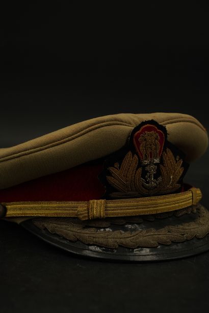 Inde, casquette d'Amiral des Indes.