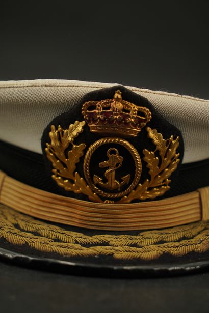 Espagne, casquette d'Amiral de la marine...