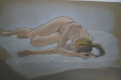 RAYMOND PARGAMIN (1915 - 2010). Nu féminin...