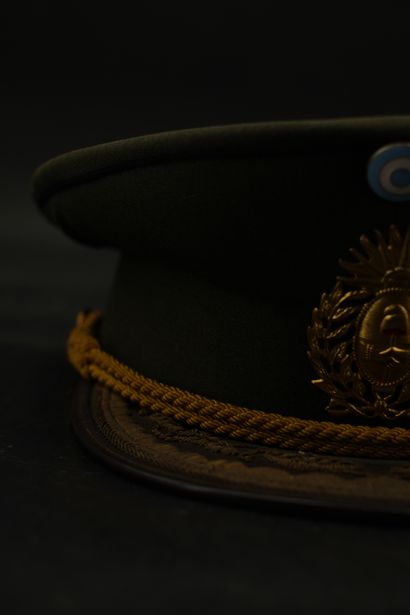 Lybie, casquette de service de général.