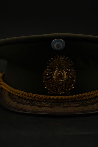 Lybie, casquette de service de général.